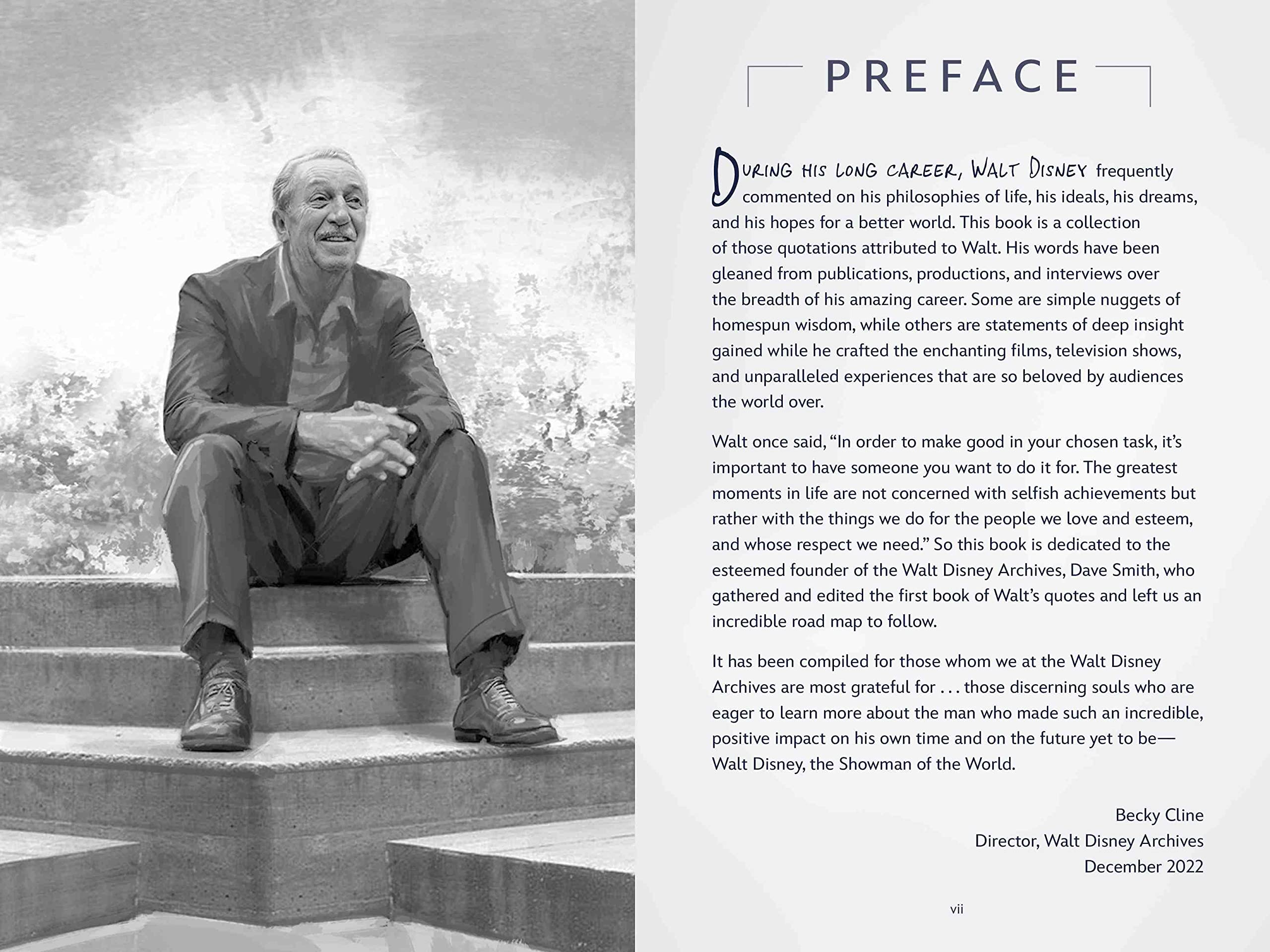 The Official Walt Disney Quote Book (Disney Editions Deluxe)