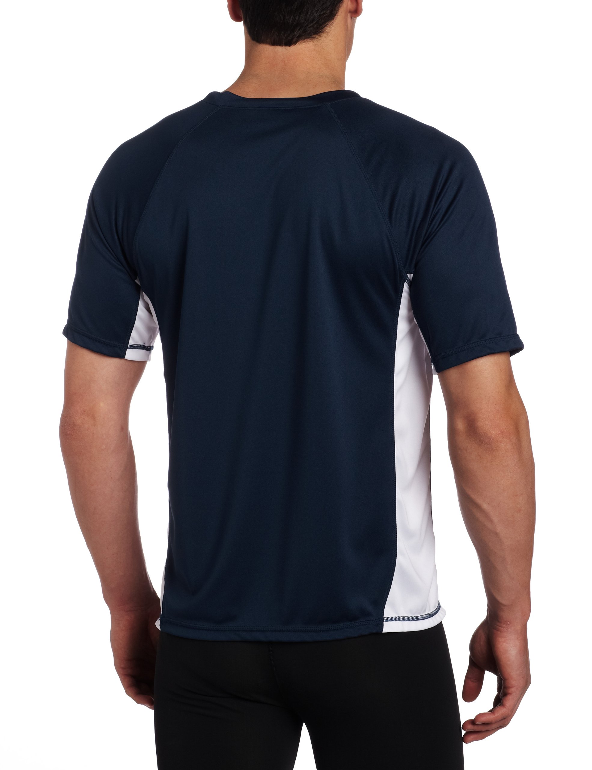 Kanu Surf Men's Cb Rashguard UPF 50+ Swim Shirts (Regular & Extended Sizes)