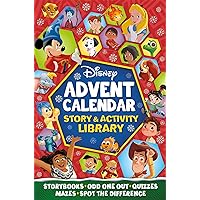 Disney: 5-in-1 Advent Calendar: Story & Activity Library with 24 Books to Open Every Day Leading Up to Christmas