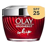 Olay Regenerist Whip Face Moisturizer Cream with Sunscreen SPF 25, 1.7 oz