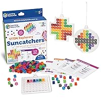 Learning Resources STEM Explorers Suncatchers Art Kit - STEM Toys for Kids Ages 5+, Arts and Crafts for Kids