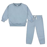 Gerber Baby Boys Toddler 2-piece Fleece Sweatshirt and Jogger Set