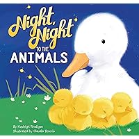 Night, Night to the Animals - Children's Padded Board Book - Bedtime Animals