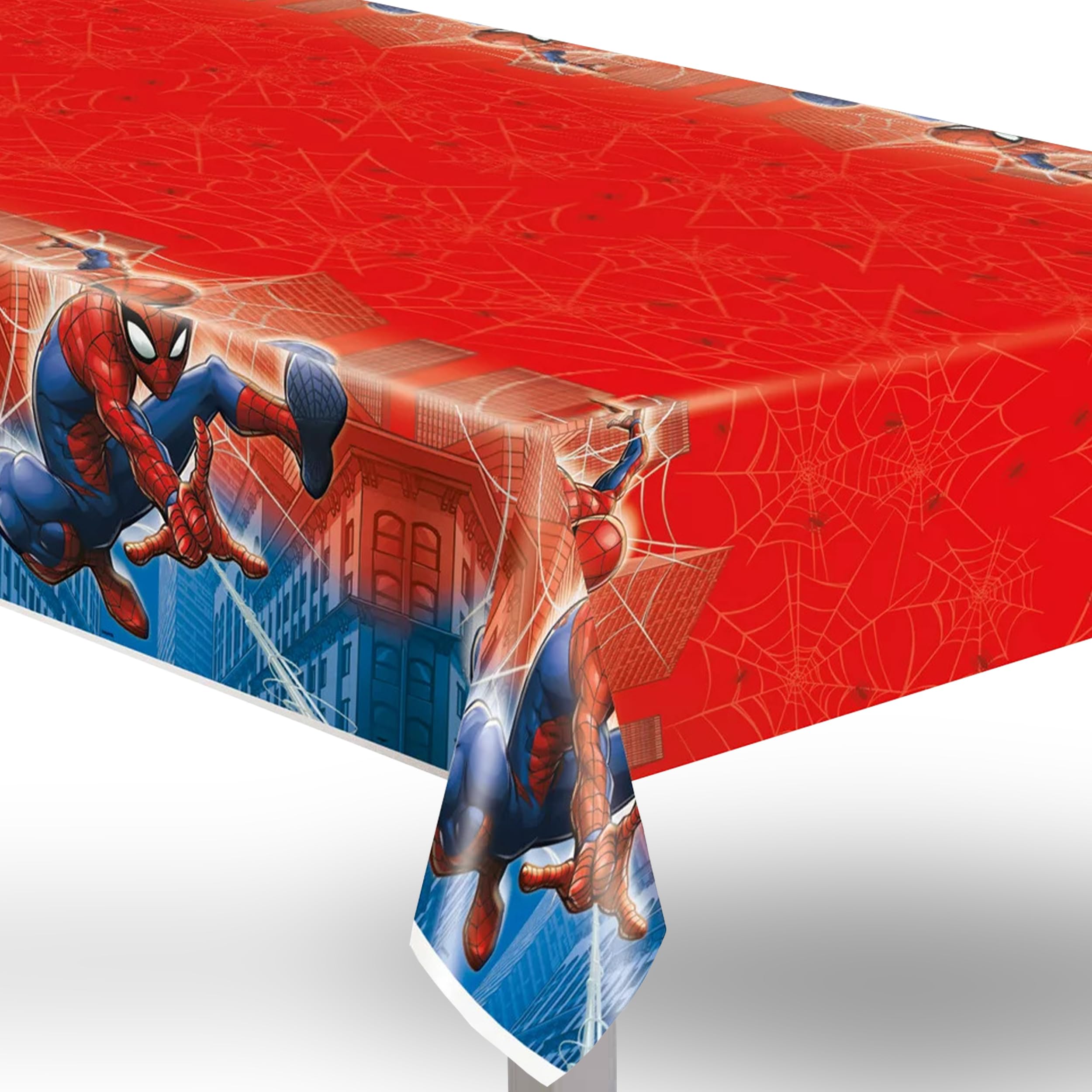 Unique Spider-Man Rectangular Plastic Table Cover | 54