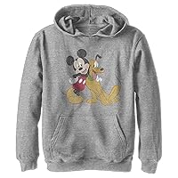 Disney Boys' Mickey and Pluto Hoodie