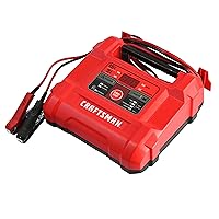 CRAFTSMAN CMXCESM162 15A 6V/12V Fully Automatic Battery Charger and Maintainer – Compatible with Standard, AGM, Deep-Cycle and Lithium Batteries – Digital Display