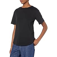 Amazon Aware Women's Relaxed-Fit Organic Cotton Short-Sleeve Tunic T-Shirt (Available in Plus Size) (Previously