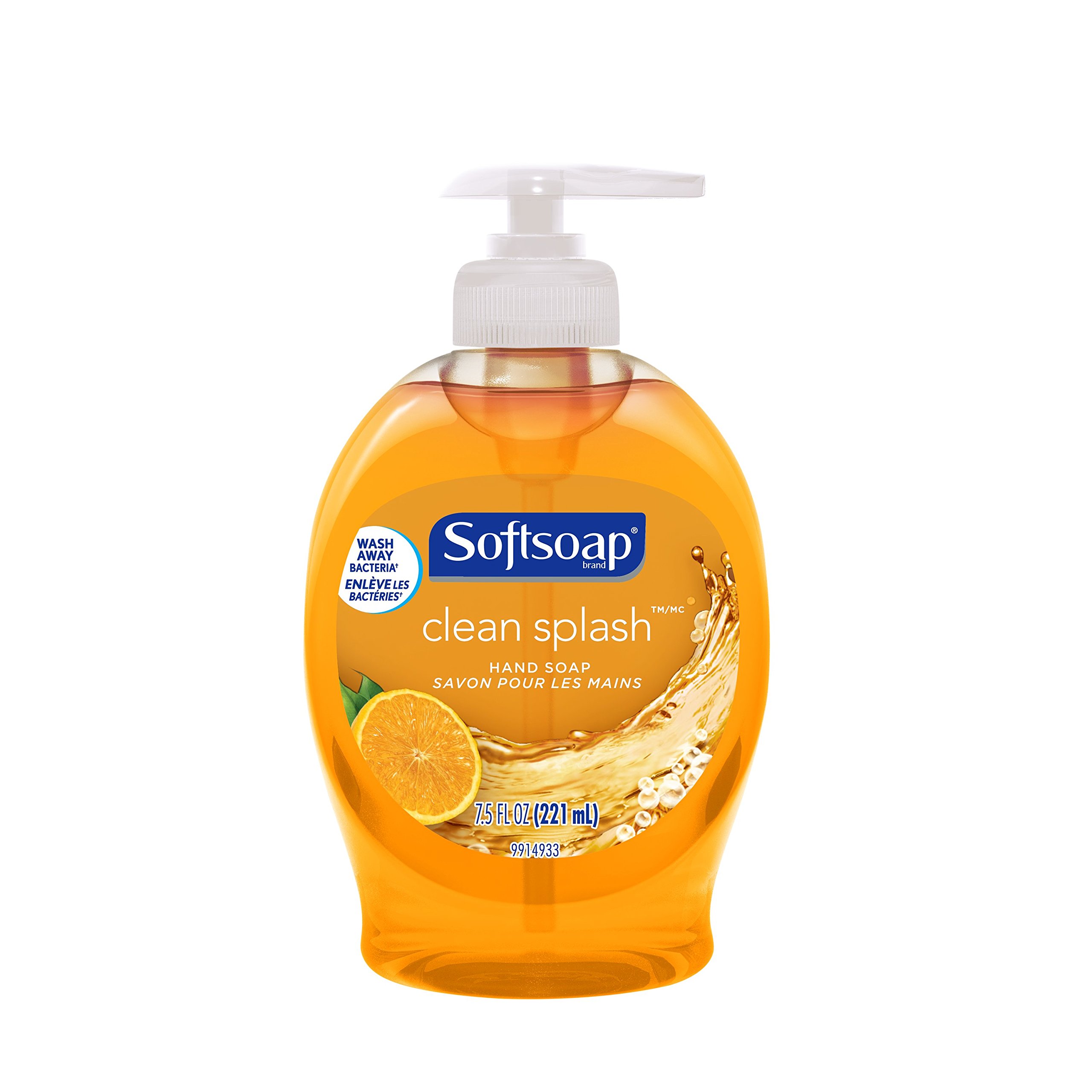 Softsoap Liquid Hand Soap, Clean Splash - 7.5 fluid ounce