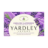 London English Lavender Naturally Moisturizing Bath Bar, 4.25 ounce