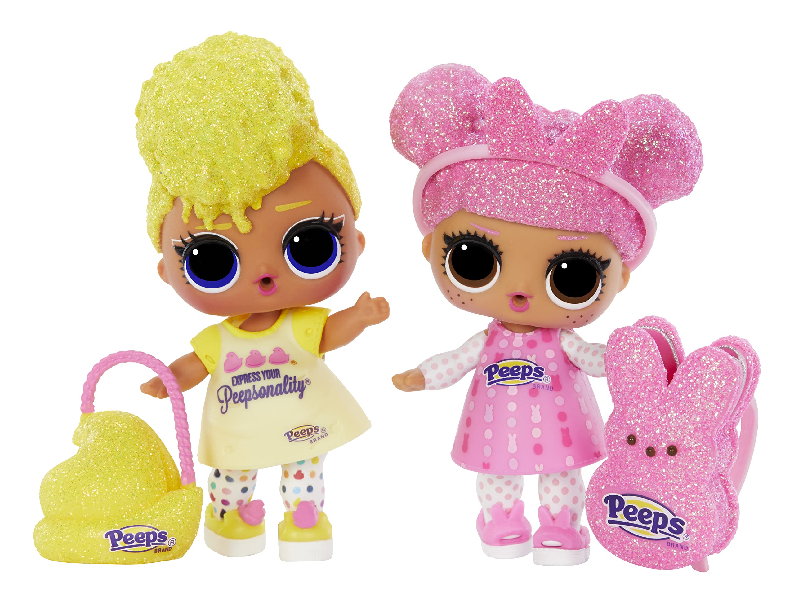LOL Surprise Loves Mini Sweets Peeps- Tough Chick with Collectible Doll, 7 Surprises, Spring Theme, Peeps Limited Edition Doll- Great Gift for Girls Age 4+