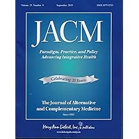 JACM : Physicochemical Investigations of Homeopathic Preparations ; Treatment of Veterans with Psychiatric Disorders ; Ayurvedic Diagnosis for Knee Osteoarthritis (2019 Journal)