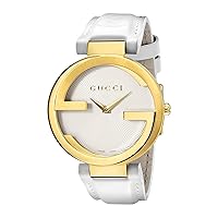 Gucci Interlocking GRAMMY Special Edition Gold-Tone Unisex Watch(Model:YA133313)