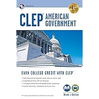 CLEP® American Government Book + Online (CLEP Test Preparation)