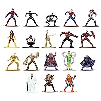 Jada Toys Marvel Spider-Man 18-Pack Series 8 Die-cast Figures, Toys for Kids and Adults