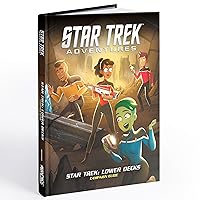 Modiphius: Star Trek Adventures Star Trek: Lower Decks Campaign Guide - Expansion Hardcover RPG Book, New Content, Black