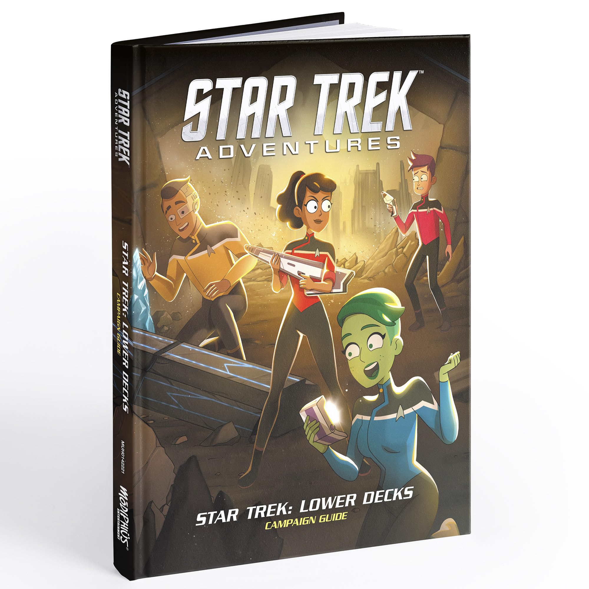 Modiphius: Star Trek Adventures Star Trek: Lower Decks Campaign Guide - Expansion Hardcover RPG Book, New Content