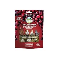 Oxbow Simple Rewards Baked Treats with Cranberry and Hay for Rabbits, Guinea Pigs, Chinchillas, and Small Pets