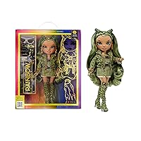 Rainbow High Olivia- Camo Green Fashion Doll. Fashionable Outfit & 10+ Colorful Play Accessories. Great Gift for Kids 4-12 Years Old and Collectors.