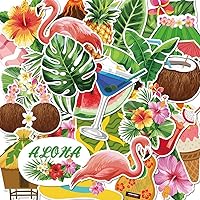 Hawaii PVC Waterproof Stickers(60pcs) for Bottles,Luggages,Laptop,Skateboard,Notebooks,Cars,Motorcycles,Bicycles