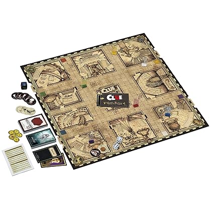 Hasbro Gaming Clue: Wizarding World Harry Potter Edition Mystery Board Game for 3-5 Players, Kids Ages 8 and Up (Amazon Exclusive)