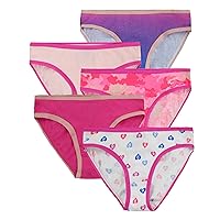 Hurley Girls' Bikini Underwear (5-Pack)
