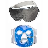 Myhalos Heat Eye Mask & Ice Face Mask Bundle