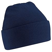 Big Boys Junior Kids Knitted Soft Touch Winter Hat (One Size) (French Navy)