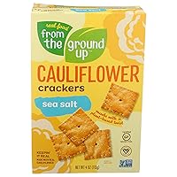 Cauliflower Crackers Sea Salt, 4 Ounce