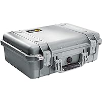 1500 Camera Case With Foam (Silver)