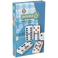 CHH Imports Double 6 Dominoes in Tin