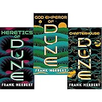 Dune Book Series Set II (3 Books): Book 4 of God Emperor of Dune; Book 5 of Heretics of Dune; Book 6 of Chapterhouse Dune Dune Book Series Set II (3 Books): Book 4 of God Emperor of Dune; Book 5 of Heretics of Dune; Book 6 of Chapterhouse Dune Mass Market Paperback