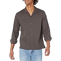 Club Monaco Men's Standard Fit Solid Shirt