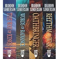 The Stormlight Archive, Books 1-4: The Way of Kings, Words of Radiance, Oathbringer, Rhythm of War The Stormlight Archive, Books 1-4: The Way of Kings, Words of Radiance, Oathbringer, Rhythm of War Kindle Hardcover