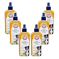 Super Deodorizing Spray for Dogs | Best Odor Eliminating Spray for All Dogs & Puppies, Arm & Hammer Baking Soda Enhanced Dog Spray Kiwi Blossom Scent, 8 Oz Dog Spray (6 Pack)