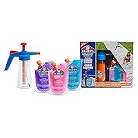 Elmer's Spray It! Outdoor Play Washable Liquid Chalk Kit, Chalk Sprayer and Refills, 4 Count