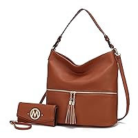 MKF Hobo Purses for Women – Soft PU Leather Handbag Womens Hobo Shoulder bag – Fashion Top Handle Pocketbook