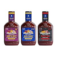 BBQ Variety Pack With Devil's Spit, Sweet & Zesty and Rich & Sassy, Grill, Smoke, Bake, 20 Ounce 3-Pack