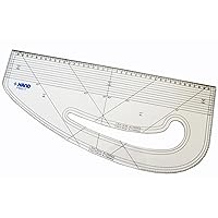 HAND Ruler for Pattern Marking, Pattern Making, Tailor, Students - Metric