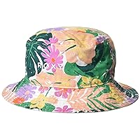 Roxy Girls' Jasmine Bucket Hat, Mint Tropical Trails 231