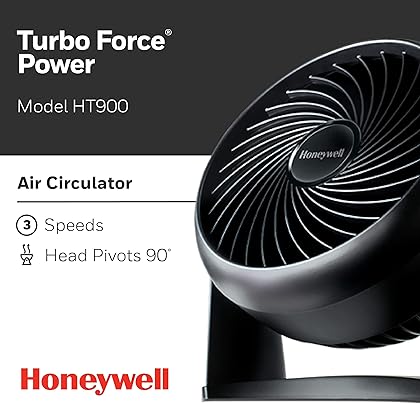Honeywell Turboforce Fan, Ht-900, 11 inch