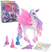 Shimmercorns Light Up Color Party Shimmercorn, Light Up Unicorn, Girls Activity Set, 7 Pieces, Kids Toys for Ages 3 Up by Just Play