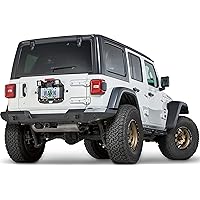 WARN 104070 Spare Rear Tire Delete Plate, Fits: Jeep Wrangler JL (2018+)