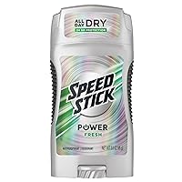 Speed Stick Antiperspirant/Deodorant, Fresh Scent, 3 Ounce Stick (00022200951029)