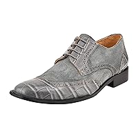 Grey Dress Shoes for Men - 10+ Designs Gray Men's Oxford Dress Shoes, Prom Shoes for Men