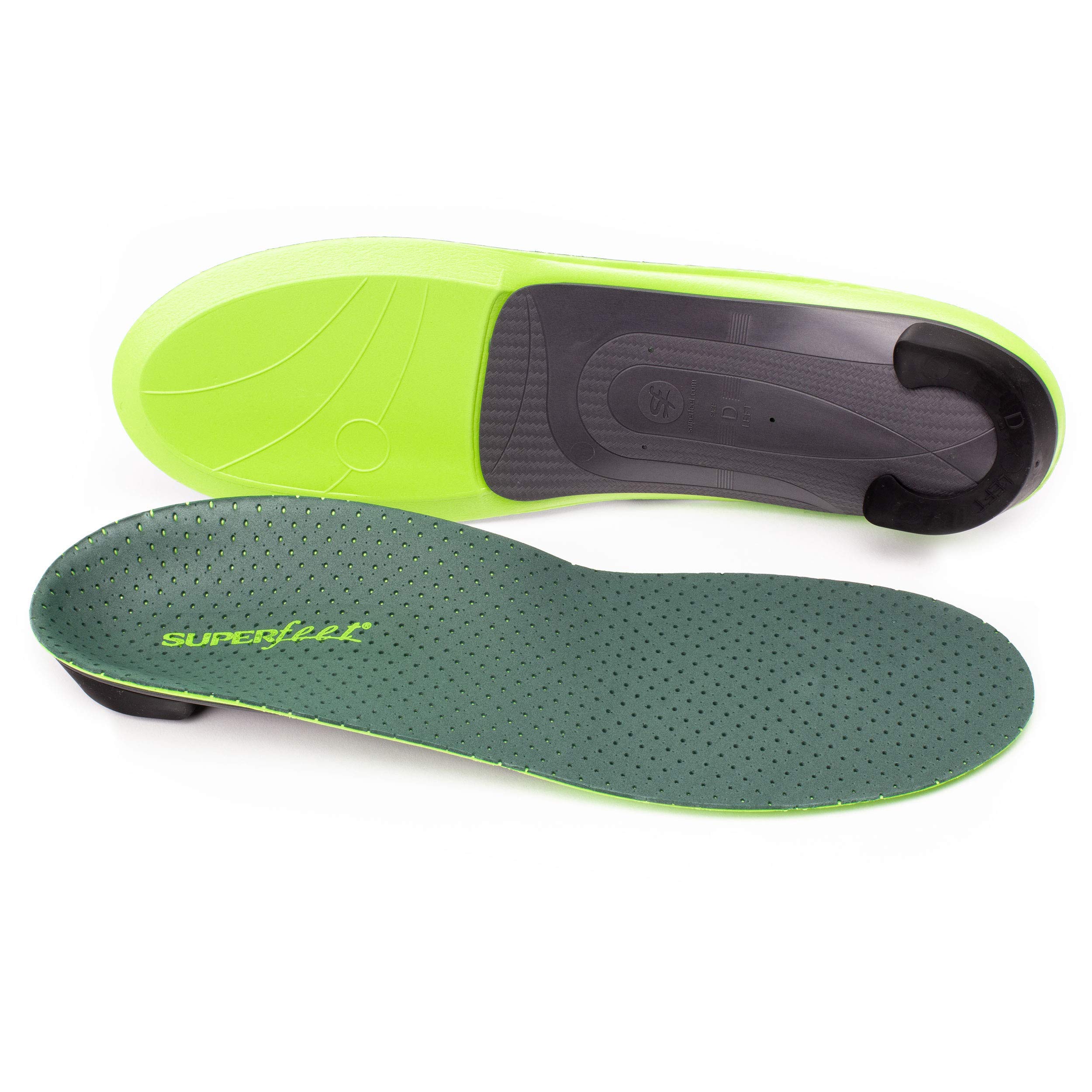Superfeet Green Insoles | High Arch Support | Orthotic Shoe Inserts fo