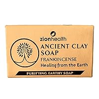 Adama Minerals Zion Health Clay Soap Frankincense 6 oz Bar Soap