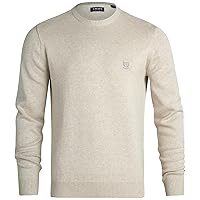 Chaps Men's Sweater - Heavyweight Classic Fit Cotton Crewneck Pullover Sweater for Men (S-2XL)