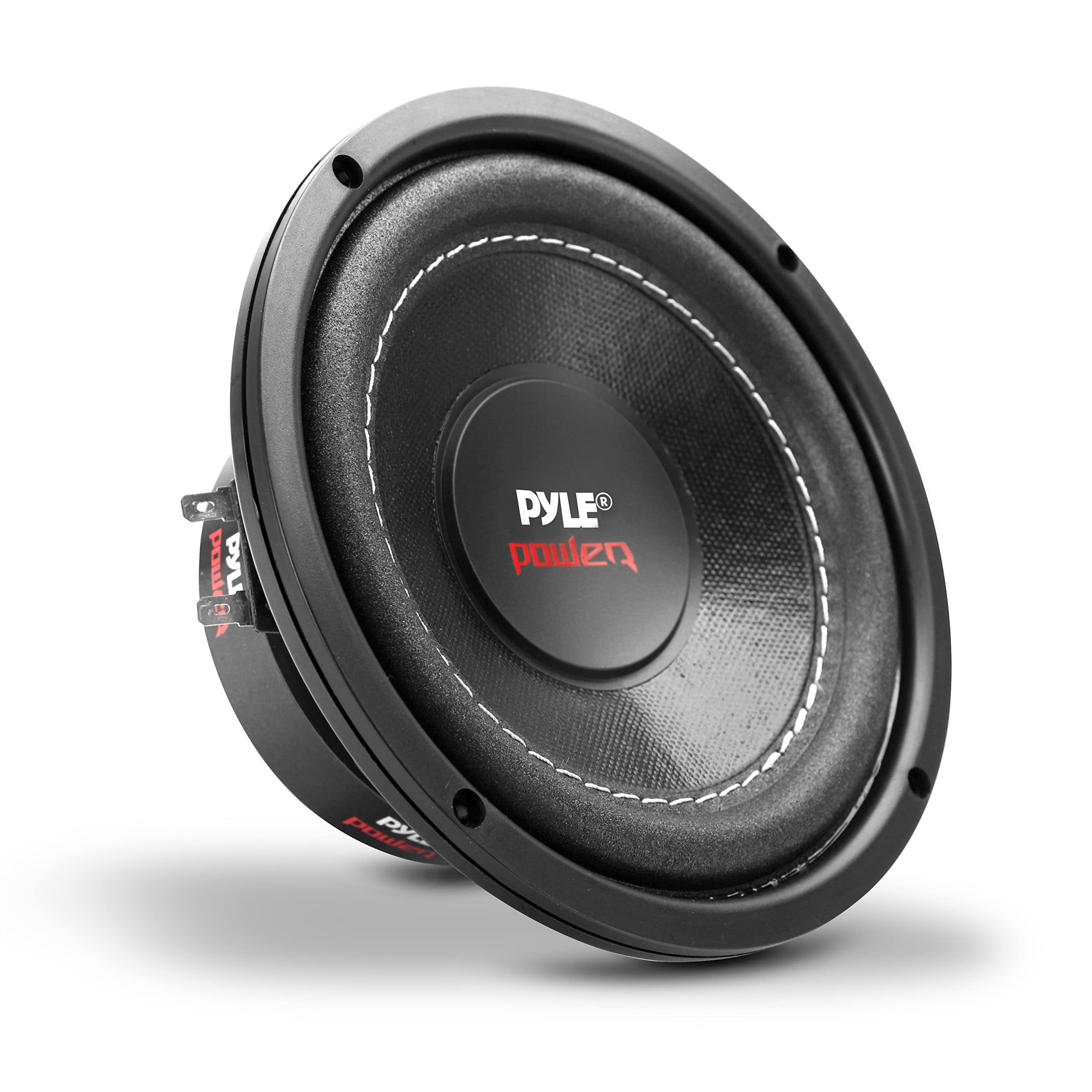 Pyle Car Vehicle Subwoofer Audio Speaker - 6.5 Non-Pressed Paper Cone, Black Plastic Basket, Dual Voice Coil 4 Ohm Impedance, 600 Watt Power, Foam Surround for Vehicle Stereo Sound System -PLPW6D