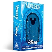 Munchkin: Disney Card Game | Munchkin Game Featuring Disney Characters and Villains | Officially Licensed Disney Card Game | Tabletop Games & Board Games for Disney Fans