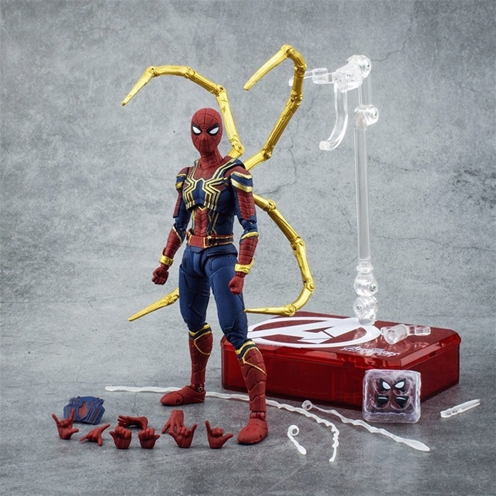 Mua IVOBUY Avengers Infinity War Iron Spider Spiderman Super Hero Figure  Model Toys for Childre trên Amazon Mỹ chính hãng 2023 | Giaonhan247